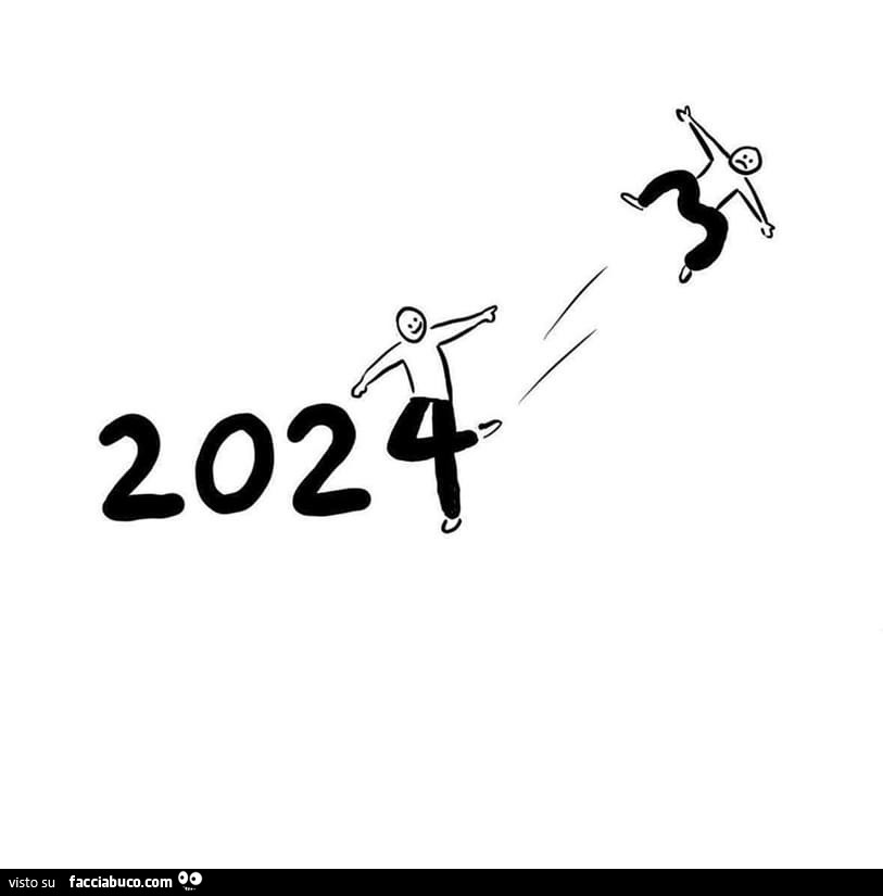 Il 2024 scalcia il 2023