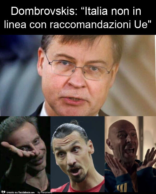 Dombrovskis: “italia non in linea con raccomandazioni ue"