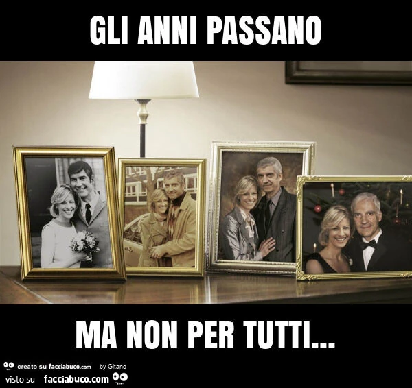 Gli anni passano ma non per tutti