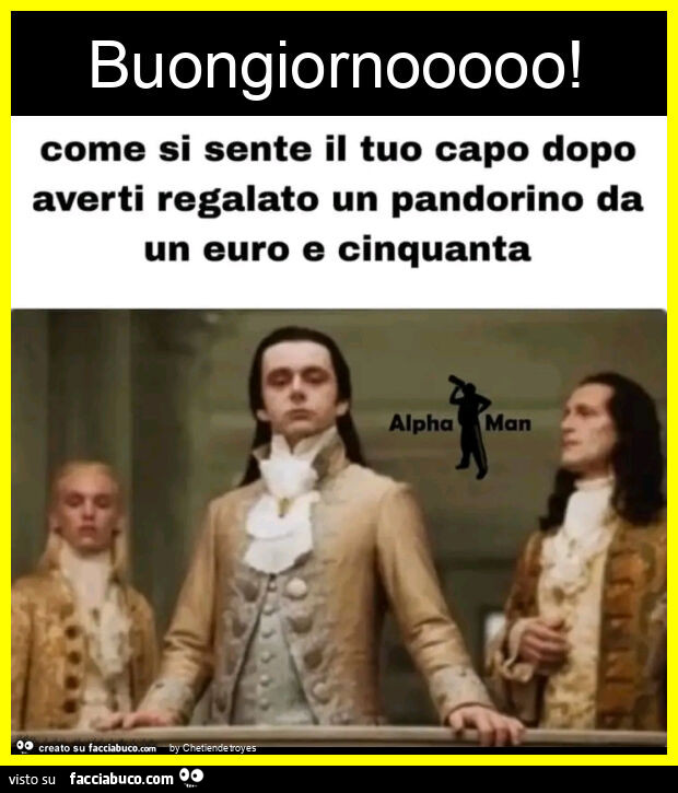 Buongiornooooo