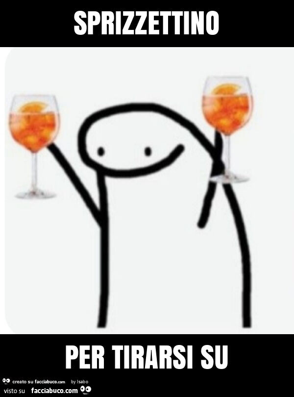 Sprizzettino per tirarsi su
