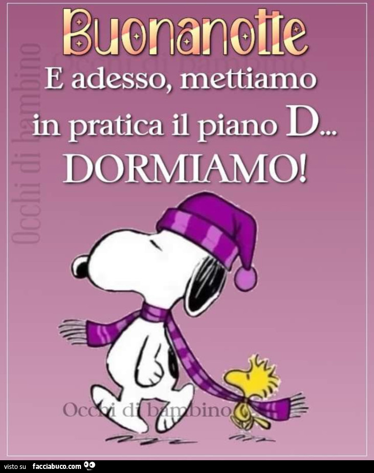 Saluti notte