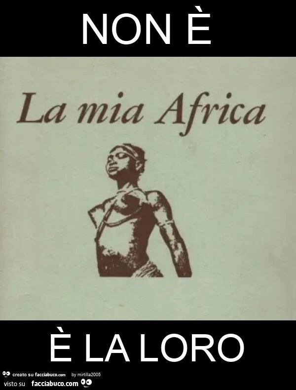 Non è è la loro