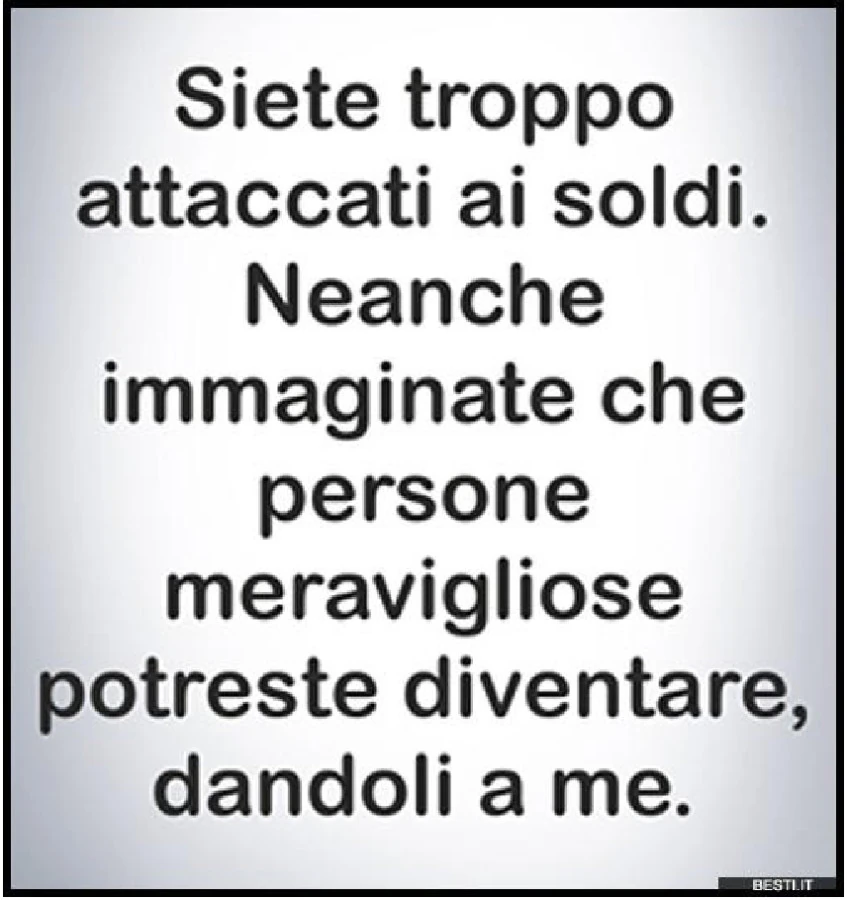 Attendo con ansia vostre&hellip;
