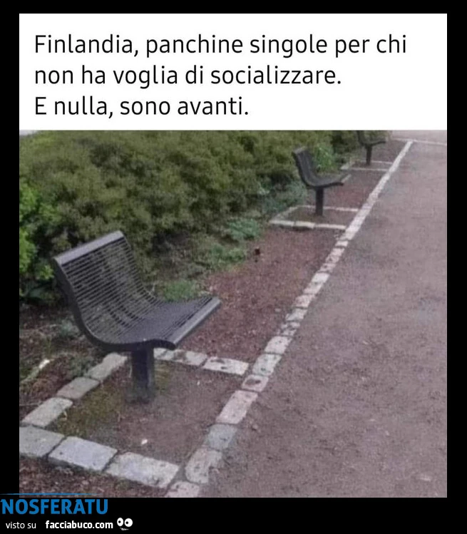 I Finlandesi sono avanti