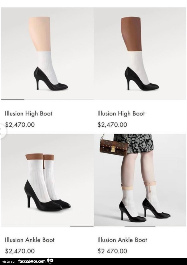Illusion Boots i nuovi stivali di Vuitton