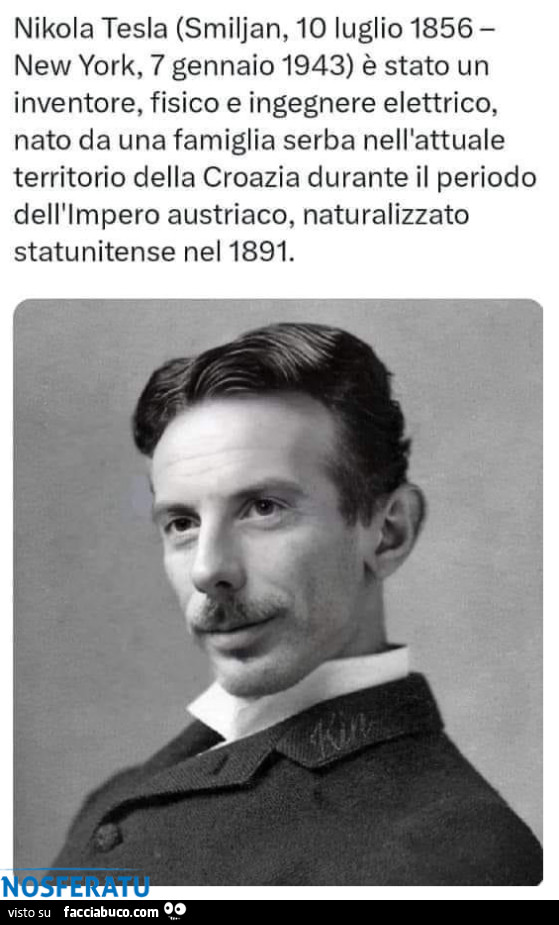 Nikola Tesla VS Giovanni Storti