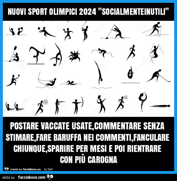 Tutti I Meme Sulle Olimpiadi Facciabuco Com