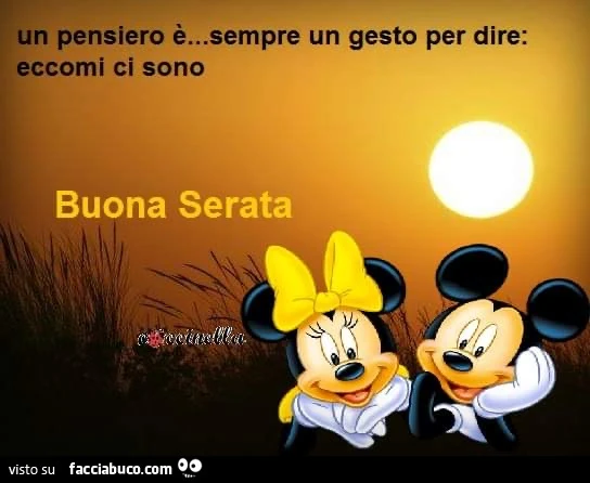 Saluti sera