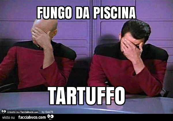 Fungo da piscina tartuffo
