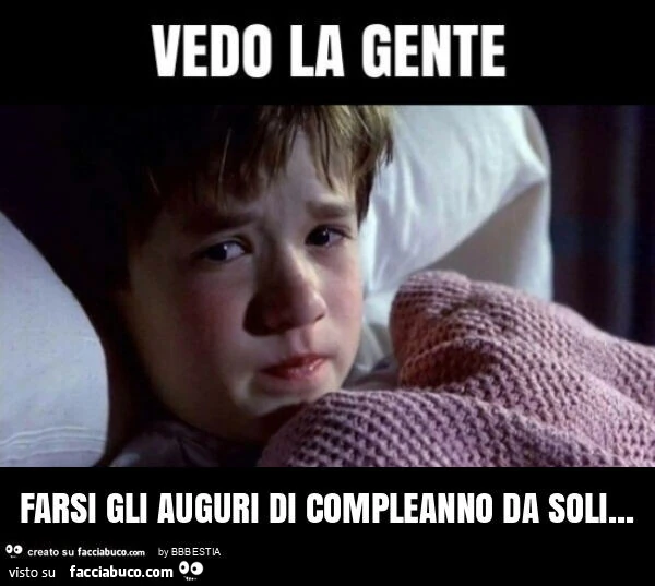 Farsi gli auguri di compleanno da soli