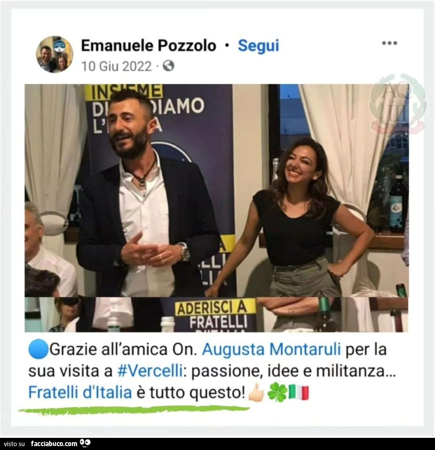 A Giudicare Dai Fatti Si Pu Dire Che Basta E Avanza Facciabuco Com