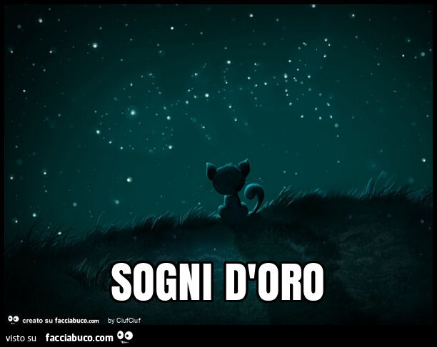 Sogni d'oro