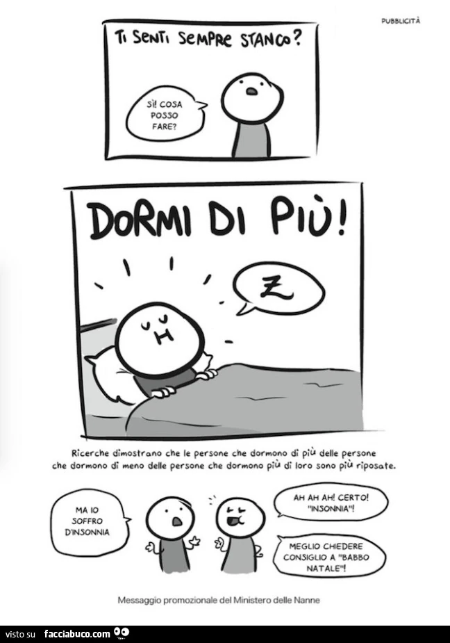 Ti senti sempre stanco? Dormi di più