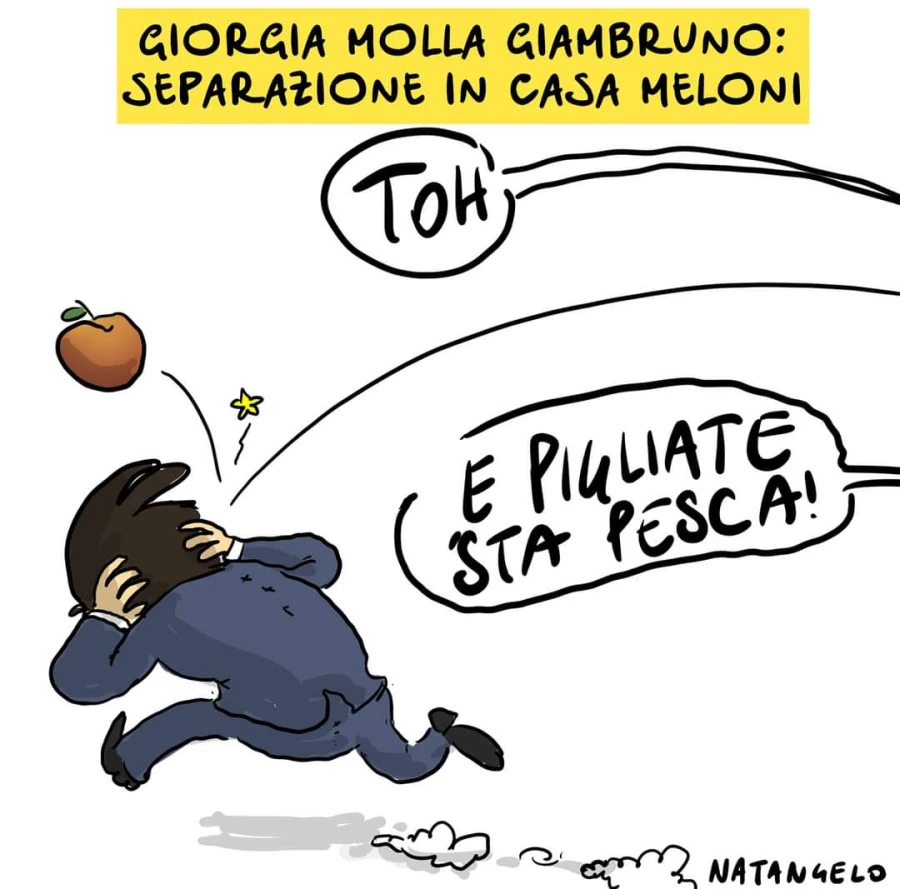 Meloni lascia Gianbruno