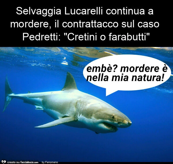 Selvaggia lucarelli continua a mordere, il contrattacco sul caso pedretti: "cretini o farabutti"