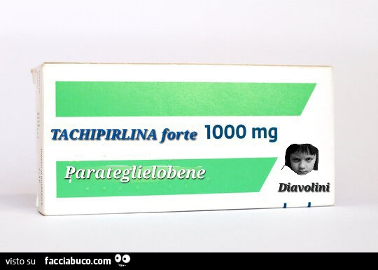 Tachipirlina forte 1000 mg Parateglielobene