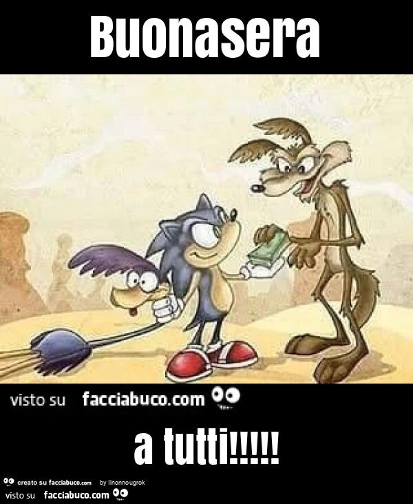 Buonasera a tutti