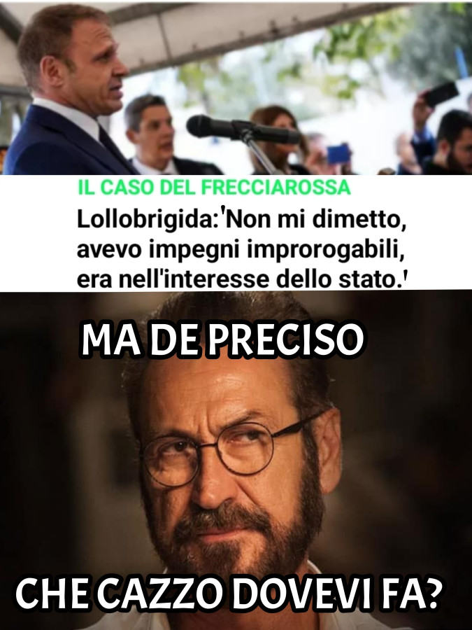Lollobrigida treno