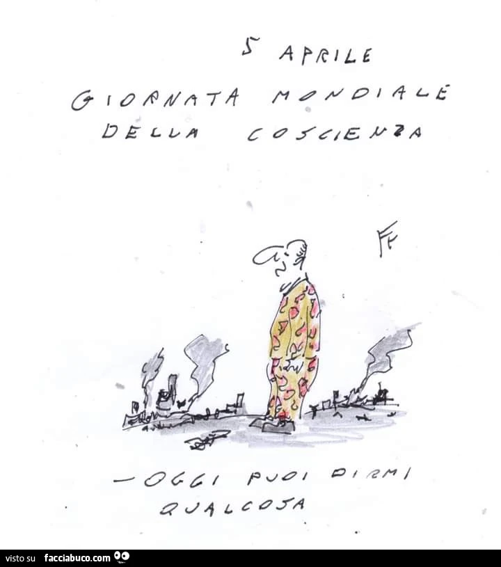 5 Aprile giornata mondiale della coscienza