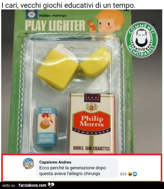 I cari, vecchi giochi educativi di un tempo. Ecco perchรฉ la generazione dopo questa aveva l'allegro chirurgo