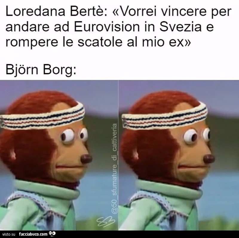 Loredana Bertรจ Bjorn Borg