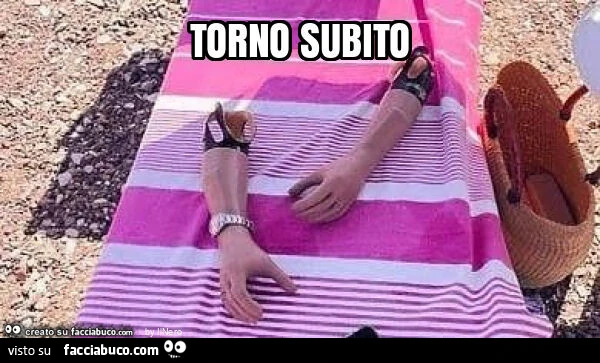 Torno subito