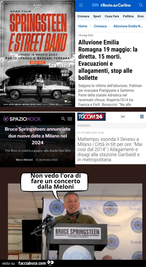 Springsteen in Italia