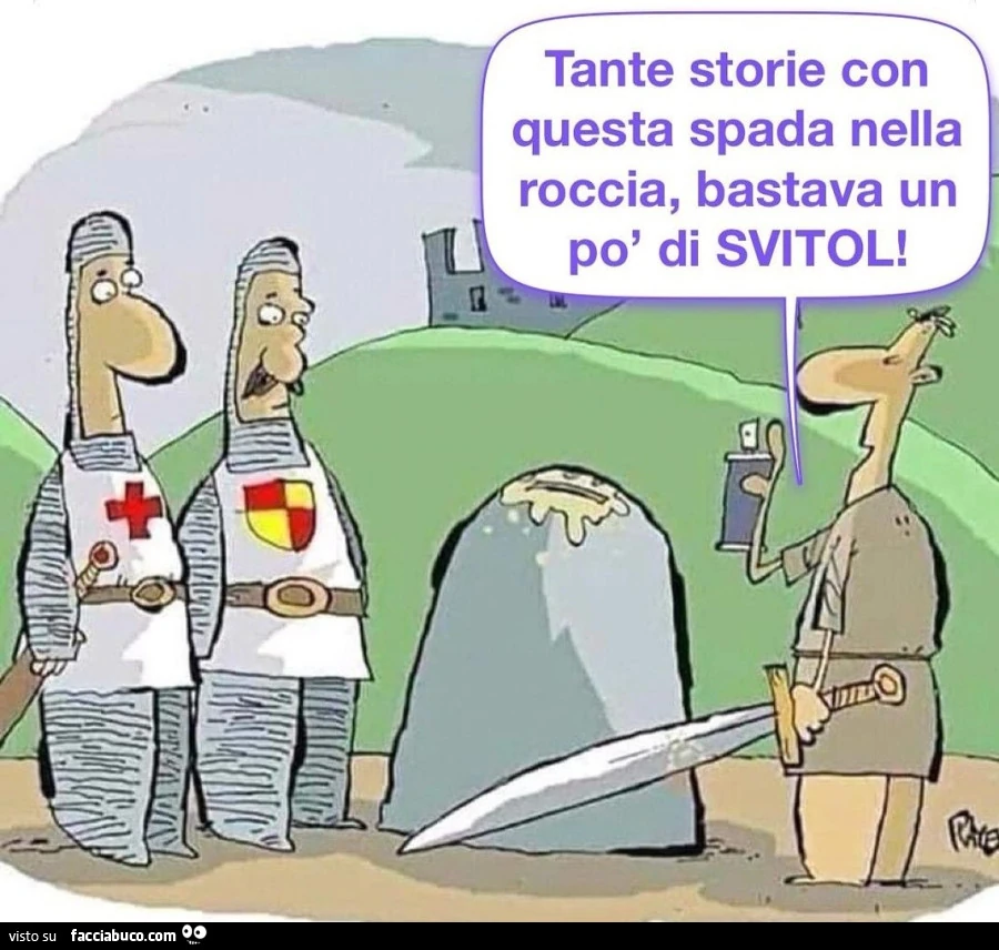Spada nella roccia