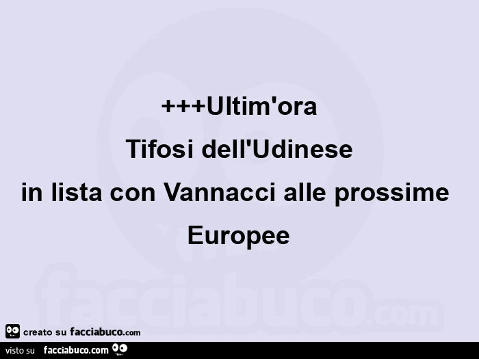 Ultim'ora tifosi dell'udinese in lista con vannacci alle prossime europee