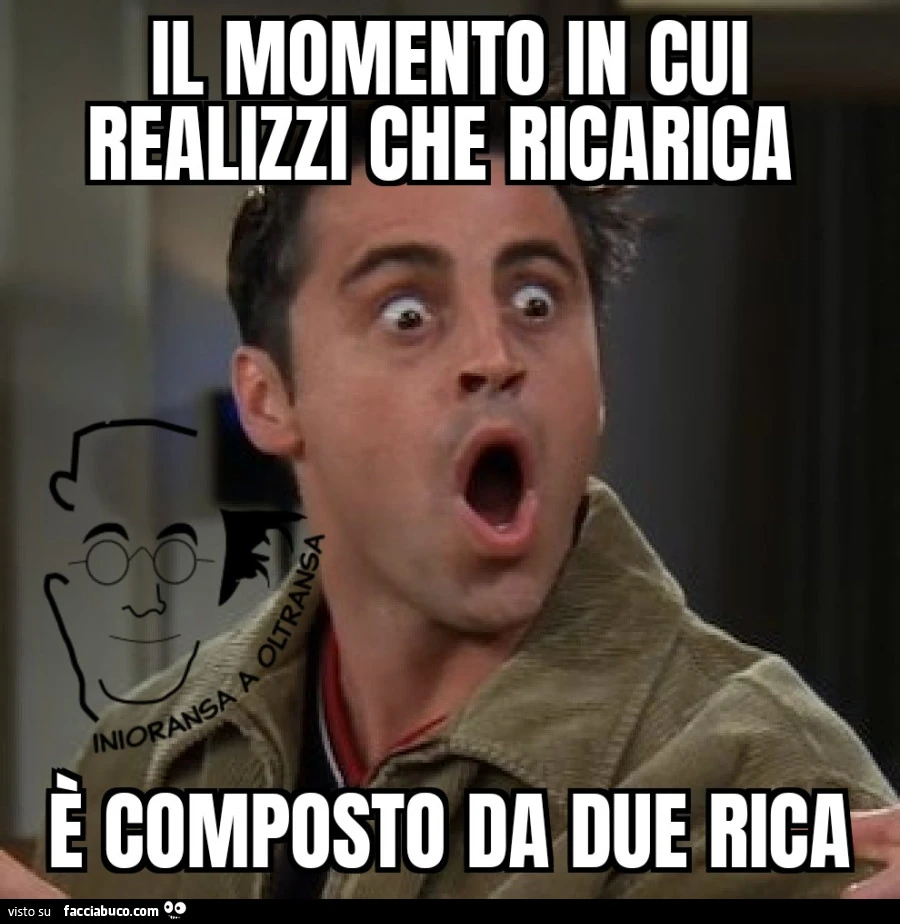 Ricarica = Rica per 2