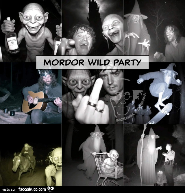 Mordor Wild Party