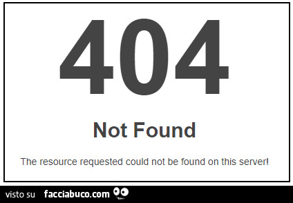 404 not found the resource requested could not be tound on this server