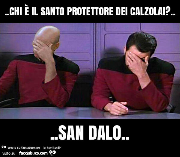 Chi è il santo protettore dei calzolai? … san dalo