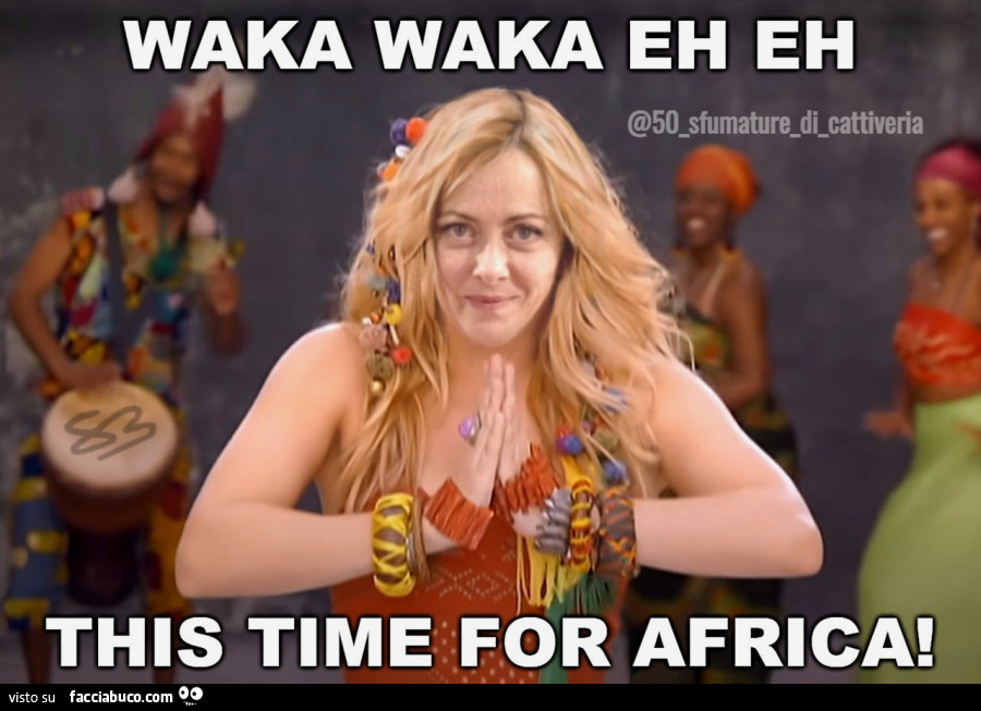 WAKA WAKA EH EH THIS TIME FOR AFRICA