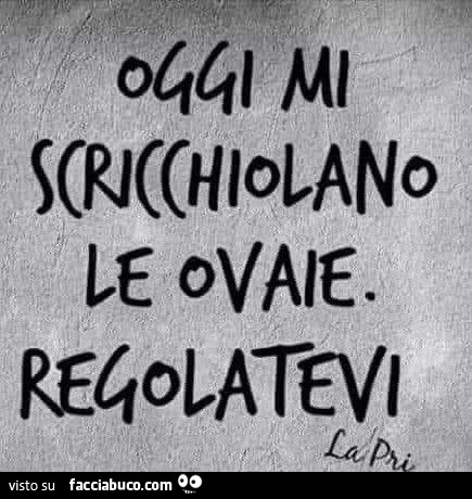 Buongiorno Domenica