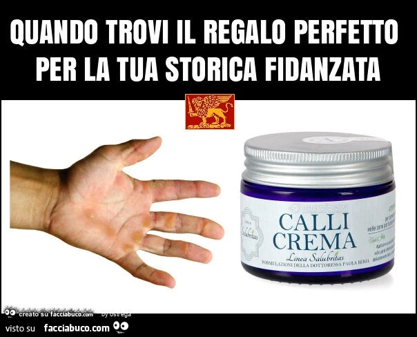 Quando trovi il regalo perfetto per la tua storica fidanzata