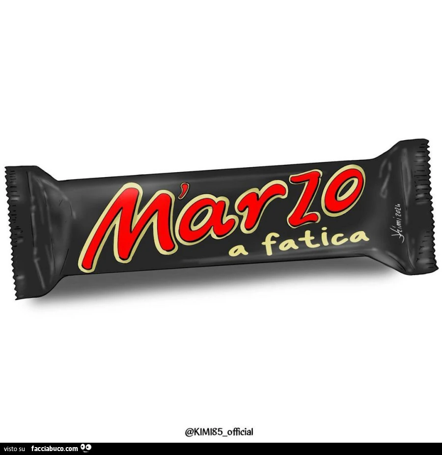 Marzo a fatica