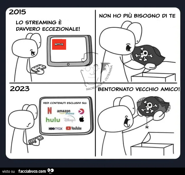 Lo streaming è davvero eccezionale