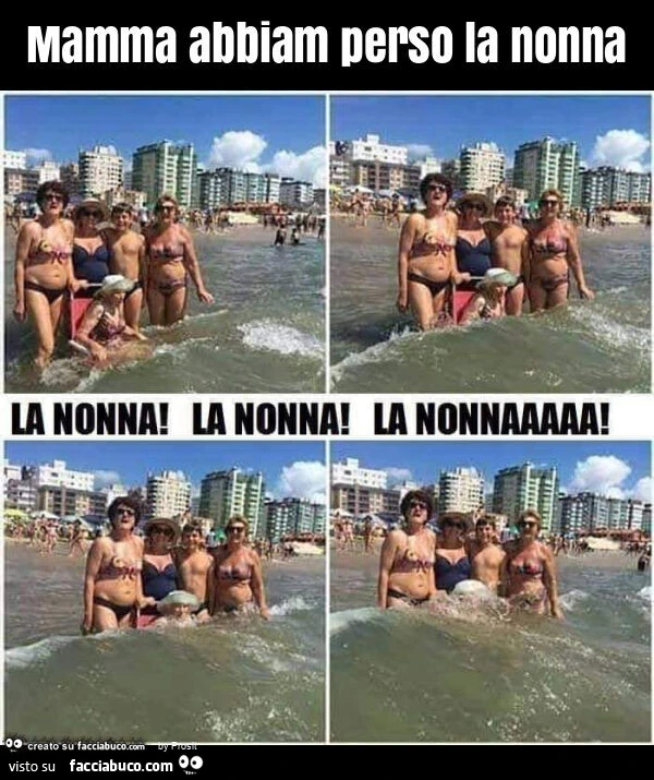 Mamma abbiam perso la nonna