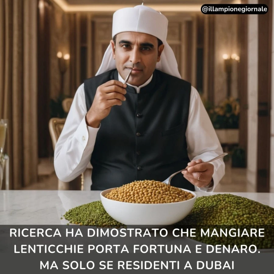 LENTICCHIE A DUBAI