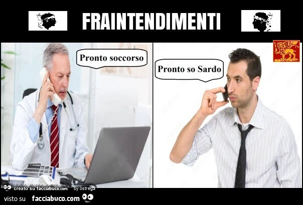 Fraintendimenti Corsica e Sardegna