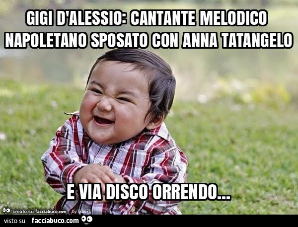 Gigi d'alessio: cantante melodico napoletano sposato con anna tatangelo e via disco orrendo