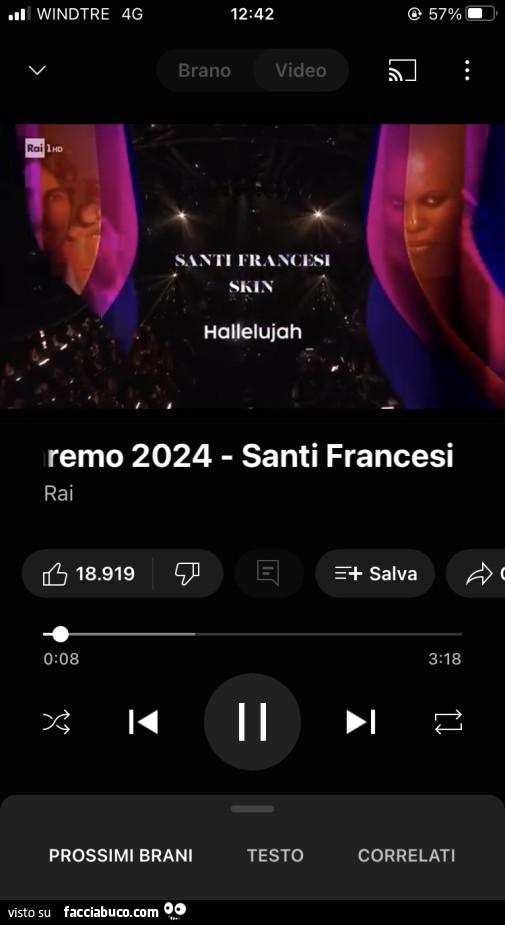 Santi Francesi skin Hallelujah