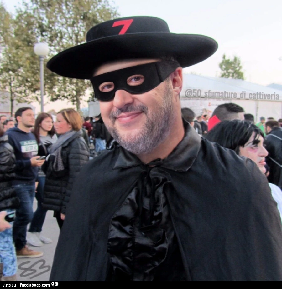 Salvini Zorro Lucca Comics