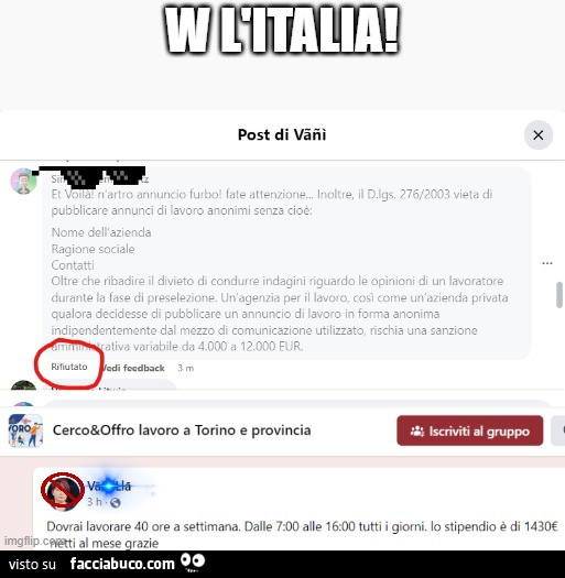 W L'Italia