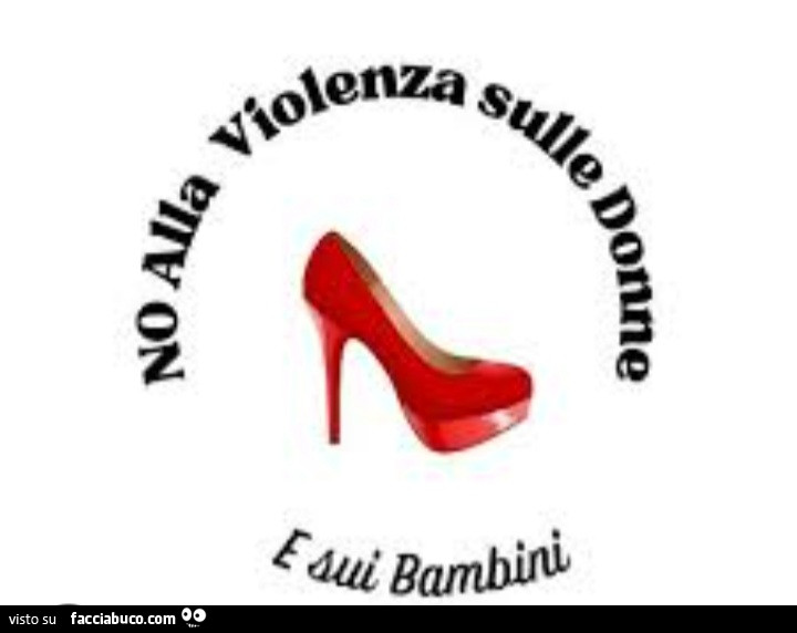 No alla violenza sulle donne e sui bambini