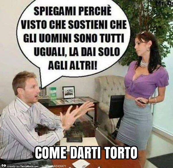 Come darti torto