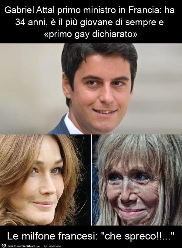 Gabriel attal primo ministro in francia: ha 34 anni, รจ il piรน giovane di sempre e ยซprimo gay dichiaratoยป le milfone francesi: "che spreco! … "