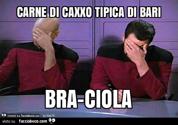 Carne di caxxo tipica di bari bra-ciola